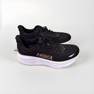 Hoka Bondi 9 1162012-BRGL Sneakers Womens US 10B Black Performance Running Shoes
